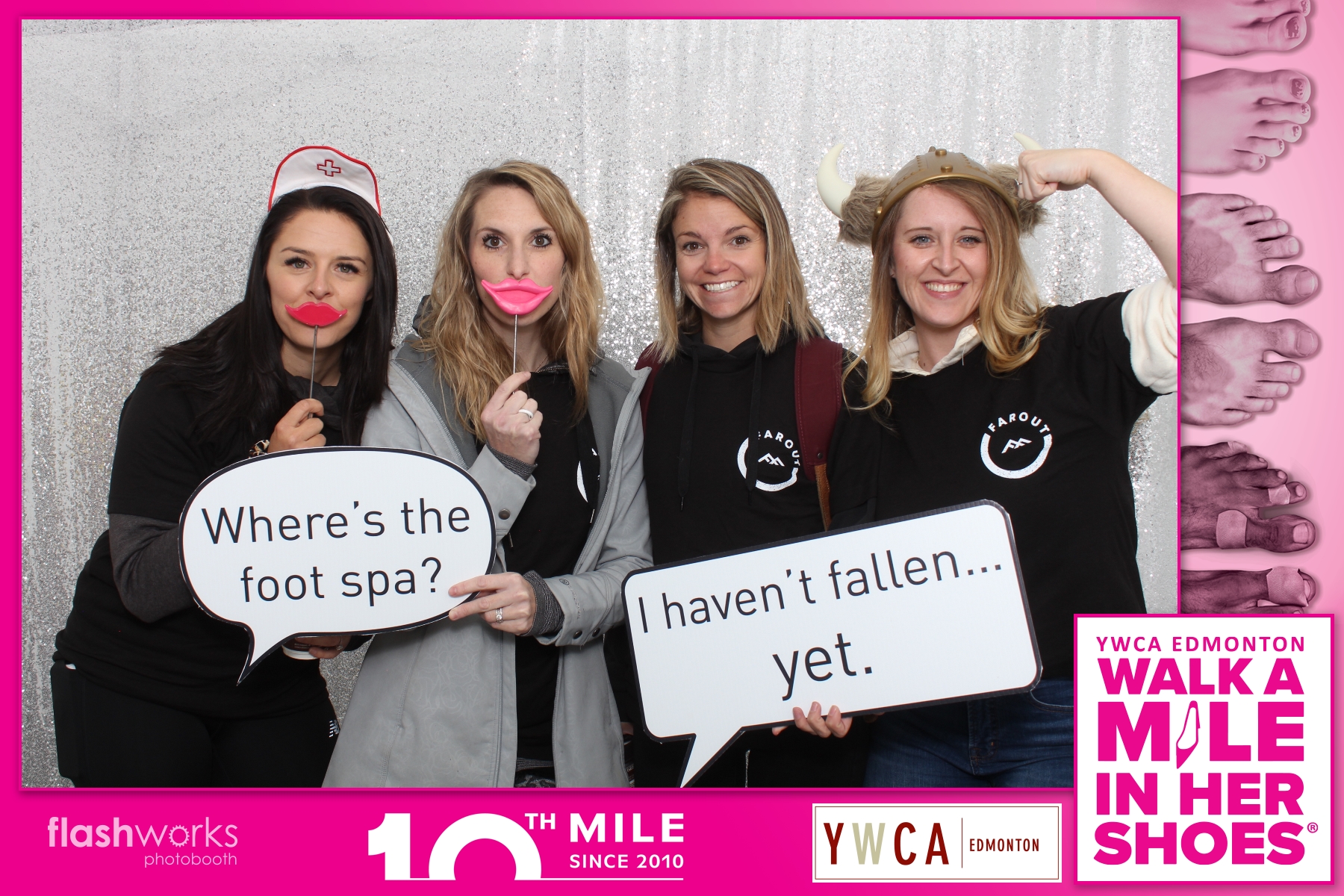 Walk a Mile in Her Shoes | View more photos from the event at gallery.flashworksphotobooth.com/u/FlashworksPhotoboothInc/Walk-a-Mile-in-Her-Shoes